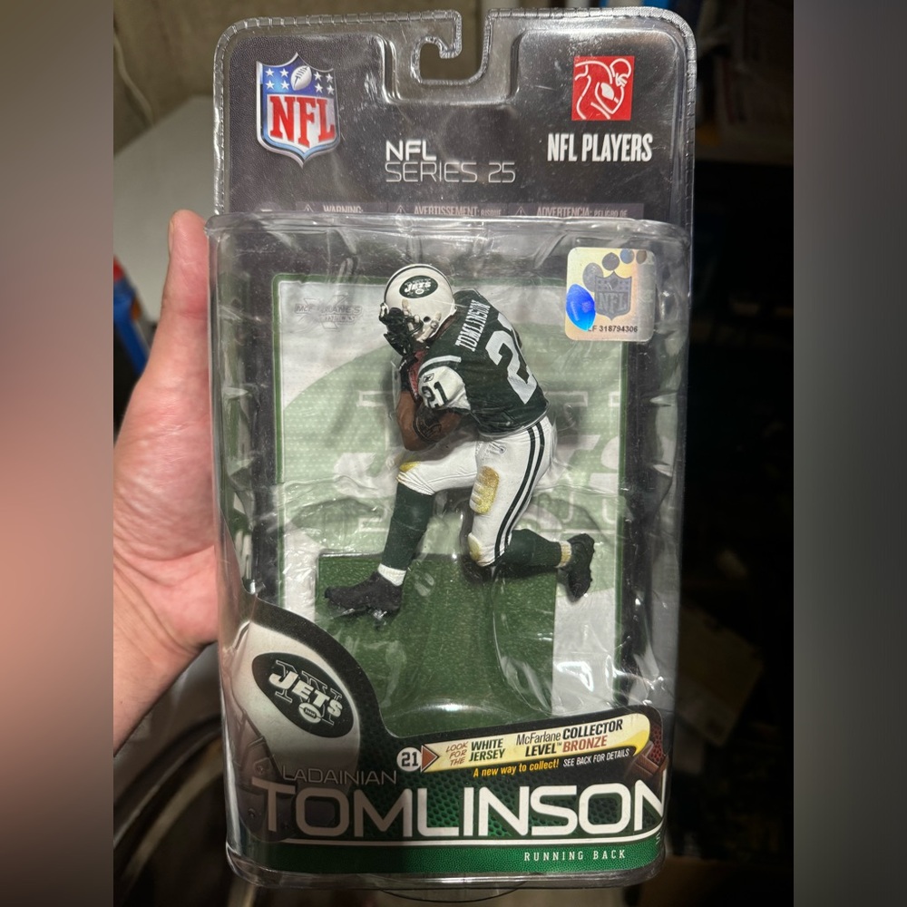 Ladainian Tomlinson Mcfarlane Action figure